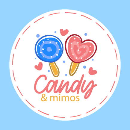 logotipo candy e mimos
